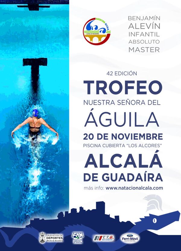 La piscina cubierta Los Alcores acoge el Trofeo de natación Nuestra Señora del Águila