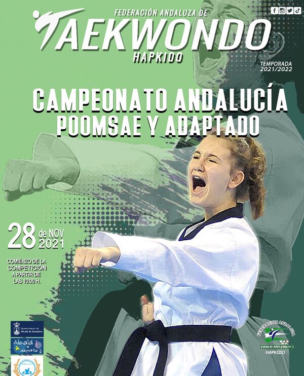 El campeonato de Andalucía de Taekwondo tiene lugar en Alcalá