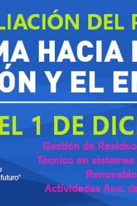 Ampliado plazo de solicitudes para tres cursos de Relanza-T