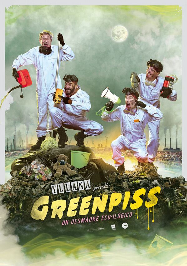 Divertida sátira con la obra `Greenpiss. Un desmadre eco-ilógico´