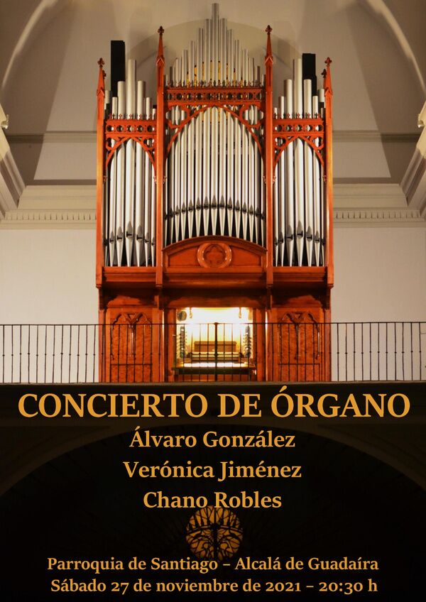 Concierto de órgano en la parroquia de Santiago