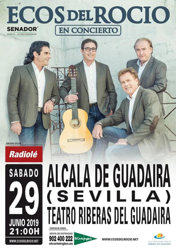 Concierto de Ecos del Rocío en el Auditorio Riberas del Guadaíra