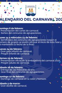 Calendario del Carnaval en Alcalá de Guadaíra