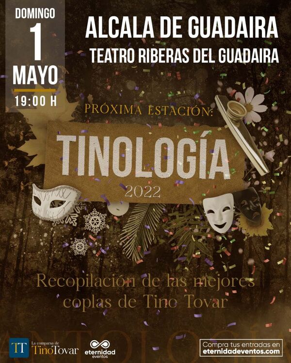 Llega al Auditorio las mejores coplas de Tino Tovar