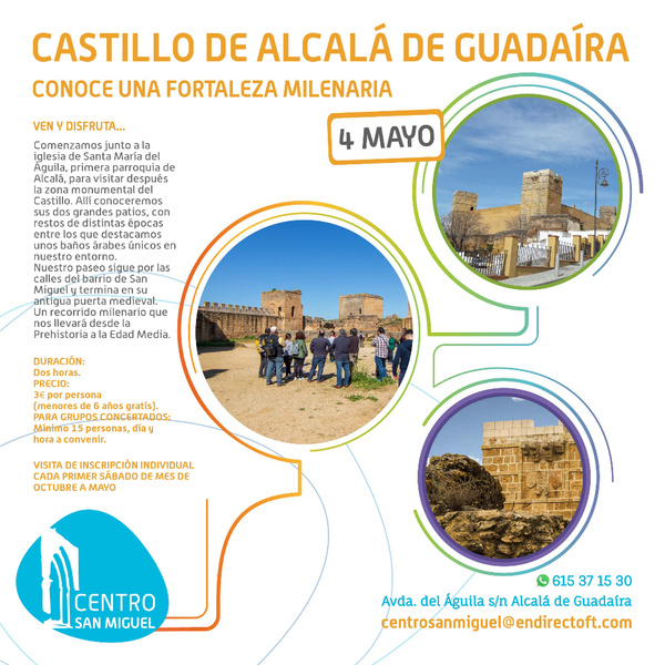 Visita guiada al Castillo de Alcalá