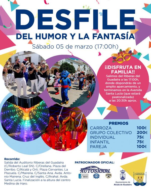 Desfile del Humor y la Fantasía en Alcalá