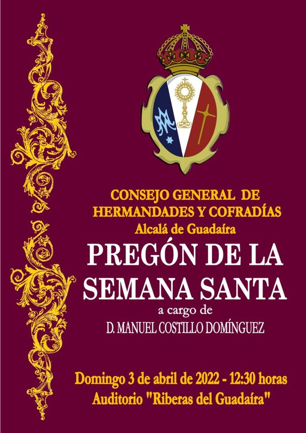 Pregón de la Semana Santa de Alcalá 2022