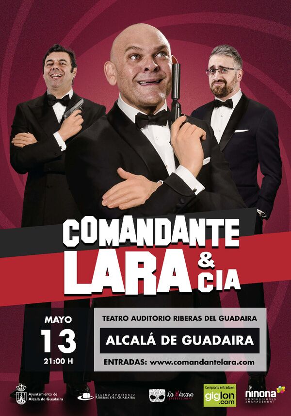 Risas y carcajadas en el Auditorio con el Comandante Lara y Compañía