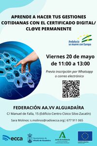 Jornada formativa sobre gestiones con el certificado digital