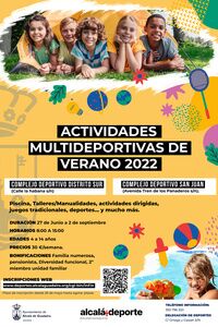 Actividades multideportivas de verano