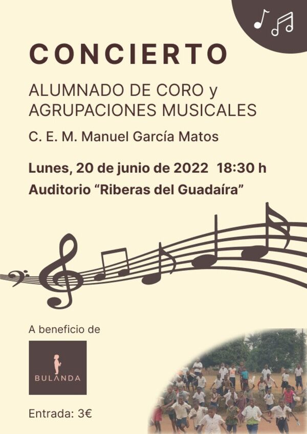 Concierto benéfico del Conservatorio de Música de Alcalá