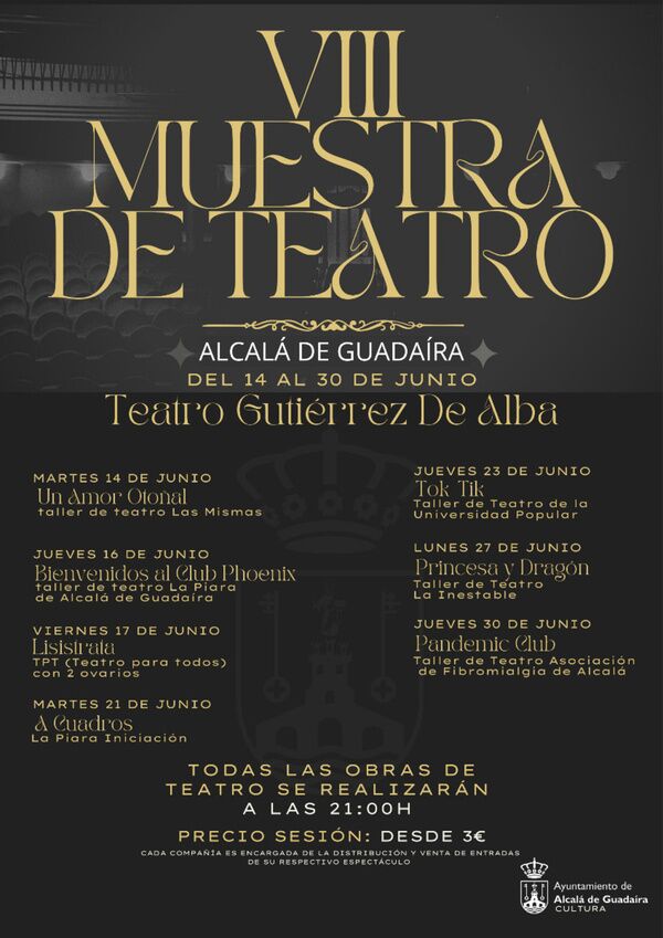 VIII Muestra de Teatro realizado por adultos de Alcalá de Guadaíra