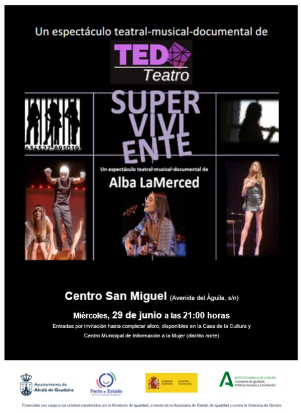 Espectáculo teatral musical `Superviviente´