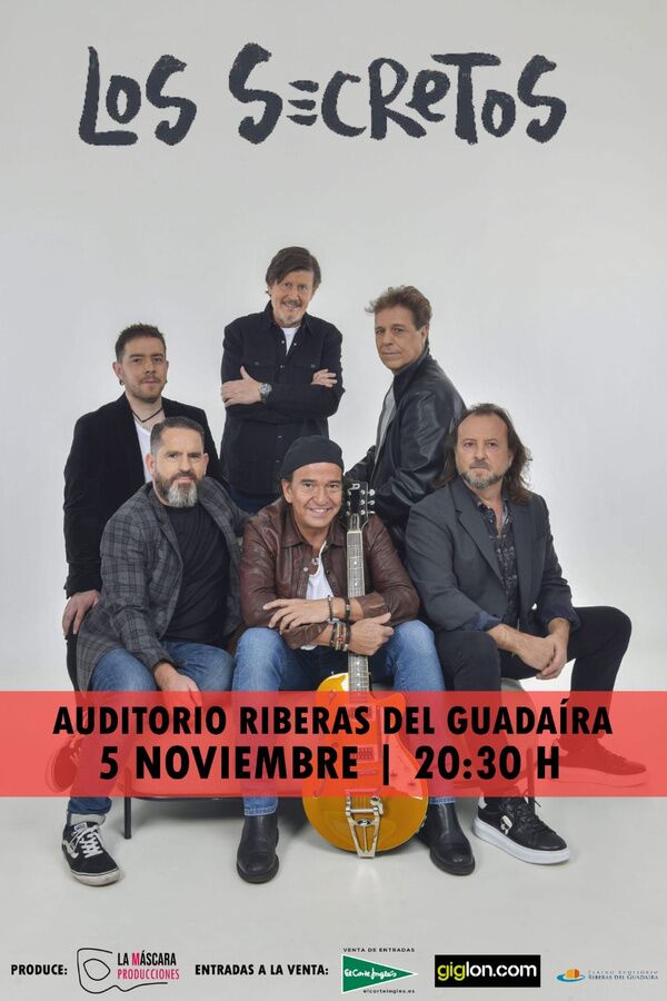 Los Secretos actuarán el Auditorio de Alcalá