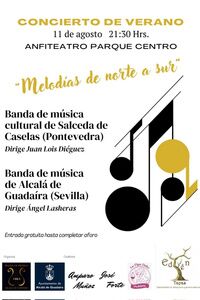Concierto de verano de la Banda de Música de Alcalá