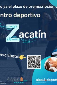 Plazo de preinscripción para el Centro Deportivo Zacatín