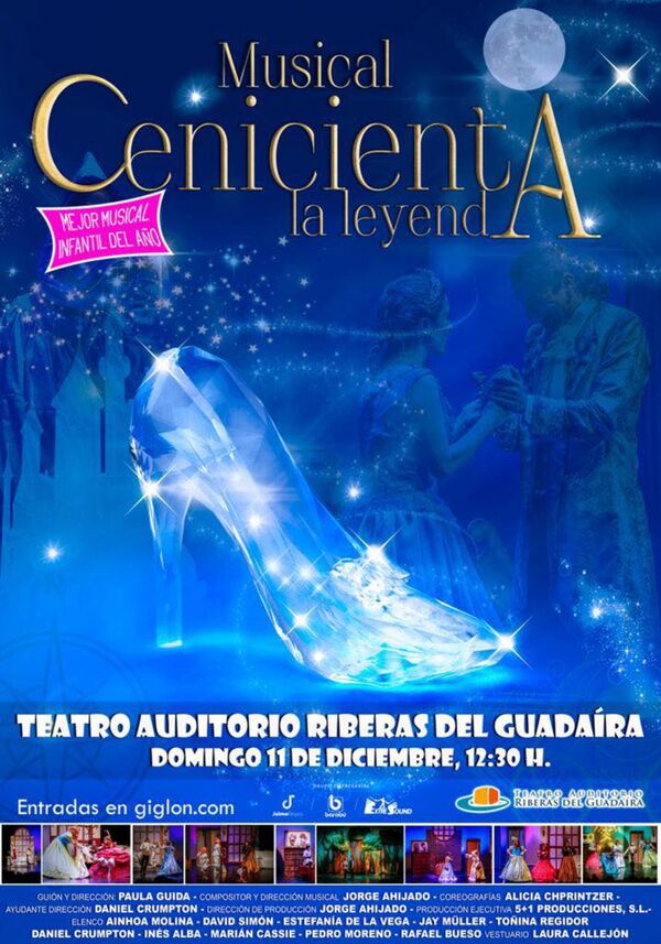 El musical de Cenicienta sobre el escenario del Auditorio