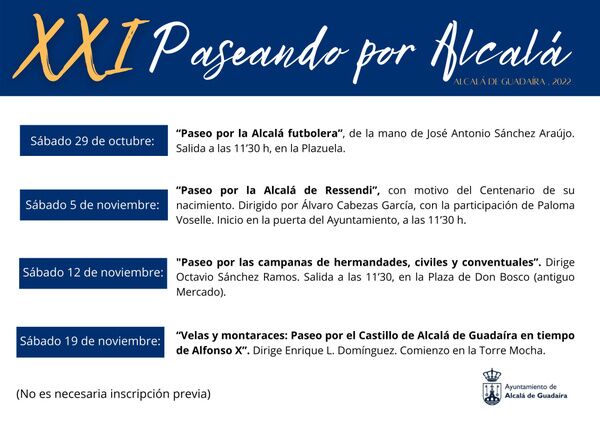 Alcalá celebra la edición XXI de Paseando por Alcalá