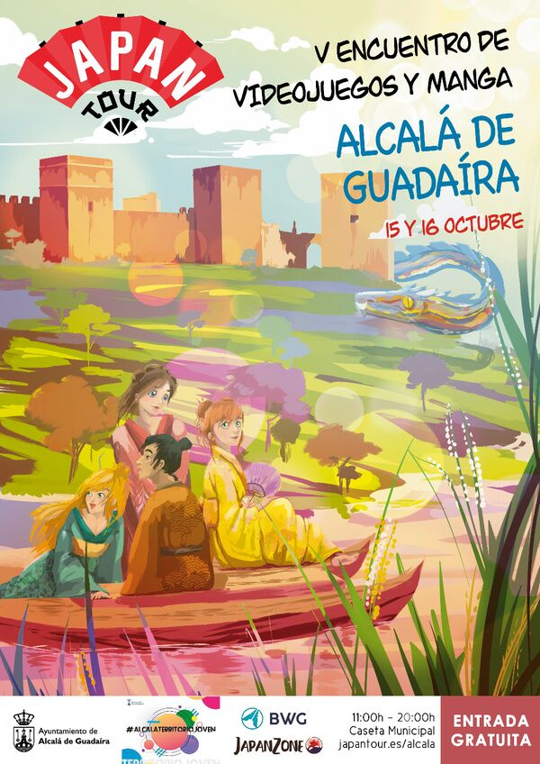 Encuentro de videojuegos y manga en Alcalá