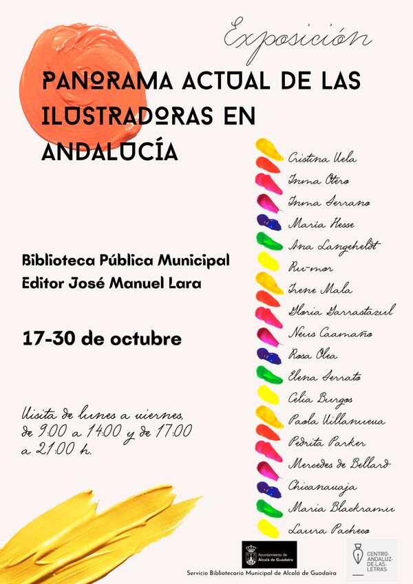 Exposición sobre el trabajo y la vida de ilustradoras en Andalucía