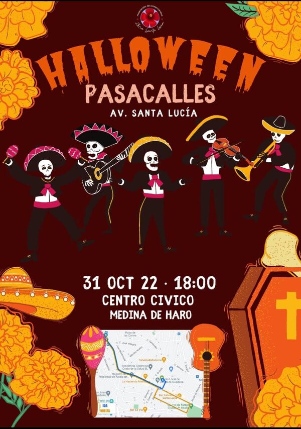 Pasacalles de Halloween del Distrito Este