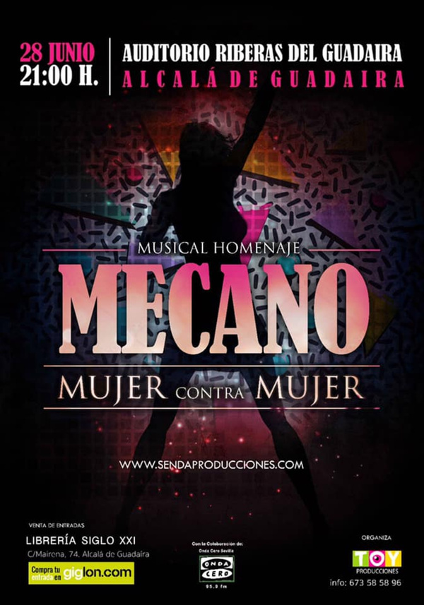 Musical homenaje a Mecano en el Auditorio Riberas del Guadaíra