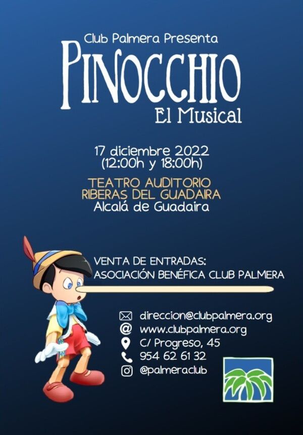 Pinocchio El Musical en el Riberas del Guadaíra