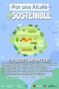 Talleres infantiles `Por una Alcalá +Sostenible´