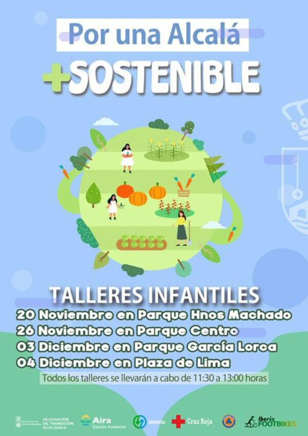 Talleres infantiles `Por una Alcalá +Sostenible´