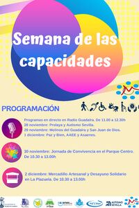 Actividades para celebrar la Semana de las Capacidades