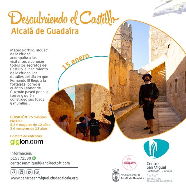 Visita teatralizada al Castillo de Alcalá