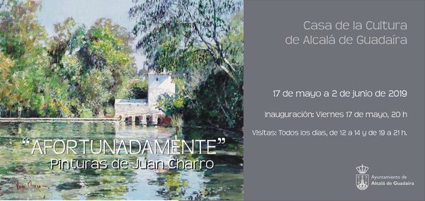 `Afortunadamente´ es el título de la exposición de Juan Charro en la Casa de la Cultura