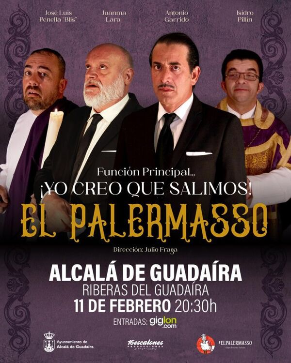 ‘El Palermasso’  se estrena en versión teatral en el Auditorio Riberas del Guadaíra de Alcalá