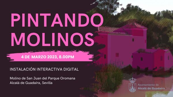 Instalación interactiva digital en el Molino de San Juan