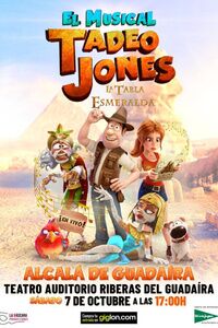 El Musical de Tadeo Jones en el Auditorio
