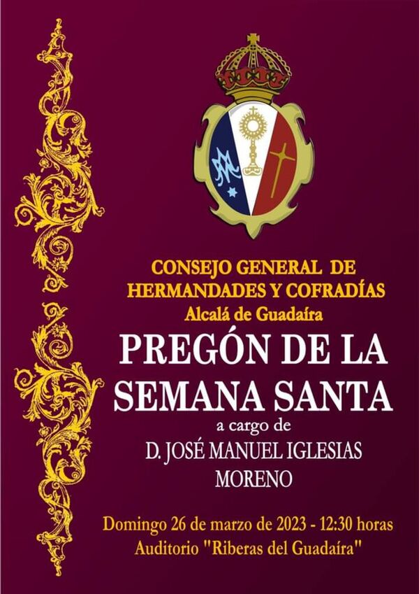 Pregón de la Semana Santa de Alcalá