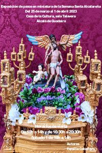Exposición de pasos en miniatura de Semana Santa
