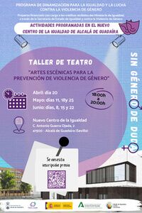 Taller de teatro en el nuevo Centro de la Igualdad