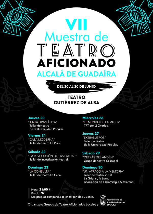 VII Muestra de Teatro de Aficionados en el Gutiérrez de Alba