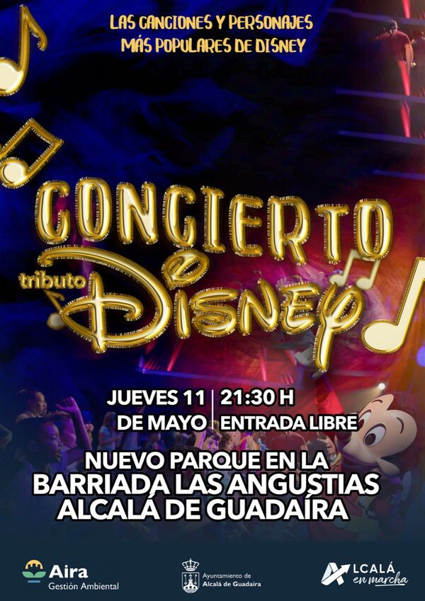 Concierto tributo a Disney en Alcalá