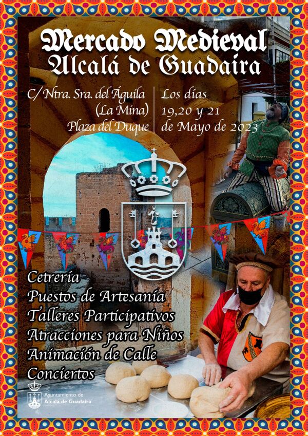 Mercado medieval en Alcalá