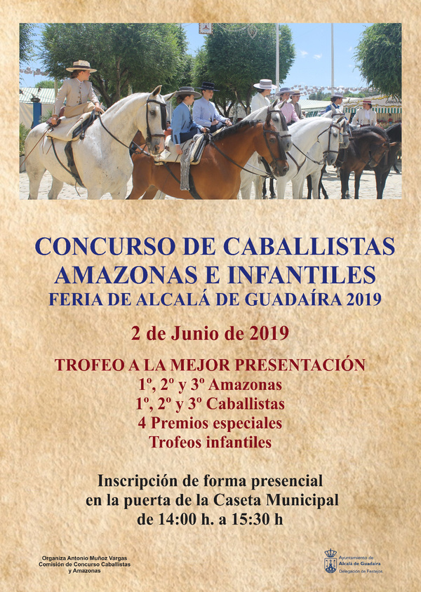 Concurso de Caballistas, Amazonas e Infantiles