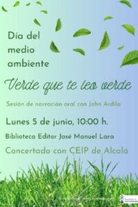 Sesión de narración oral por el Día del Medio Ambiente