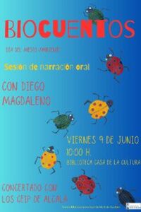 Biocuentos con el narrador Diego Magdaleno