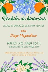 Sesión de narración oral para adultos
