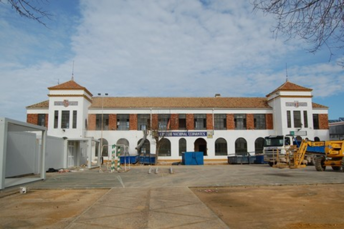 TERMINADA LA PRIMERA FASE DE REHABILITACIÓN DEL CEIP CERVANTES