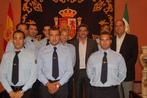 Siete nuevos agentes de la policía juran su cargo