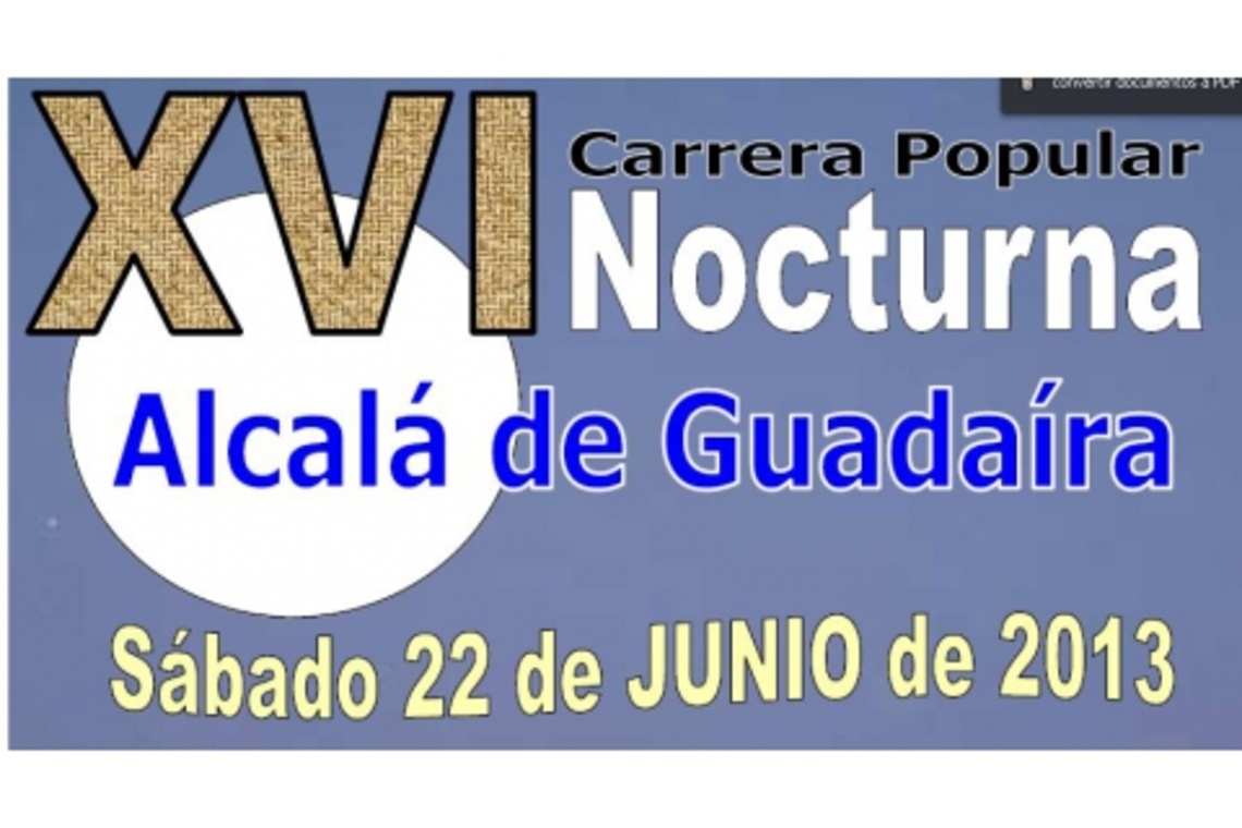 LA CIUDAD CELEBRARÁ LA CARRERA NOCTURNA DE 2013 EL 22 DE JUNIO