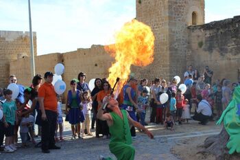 LAS ACTIVIDADES DE ANIMACIÓN LÚDICA DESDE EL CENTRO HASTA EL CASTILLO CIERRAN LA CELEBRACIÓN DEL DÍA DE EUROPA