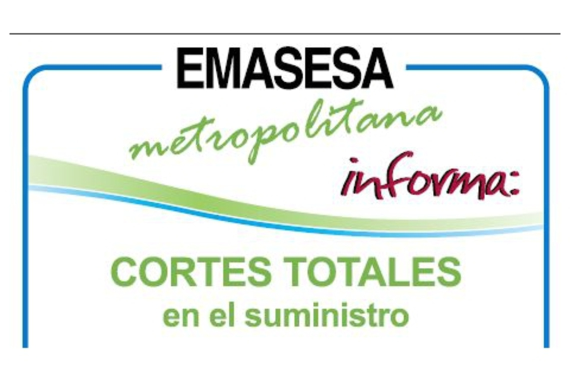 CORTE DEL SUMINISTRO DE AGUA EL 6 DE JUNIO EN ENTORNO CALLES SILOS Y MIRALLES